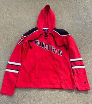 Vintage Mansfield University Hoodie - Adult small